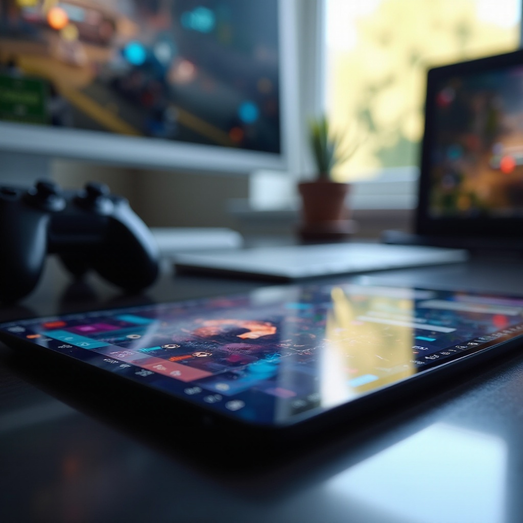 multijugador enciende en la tableta