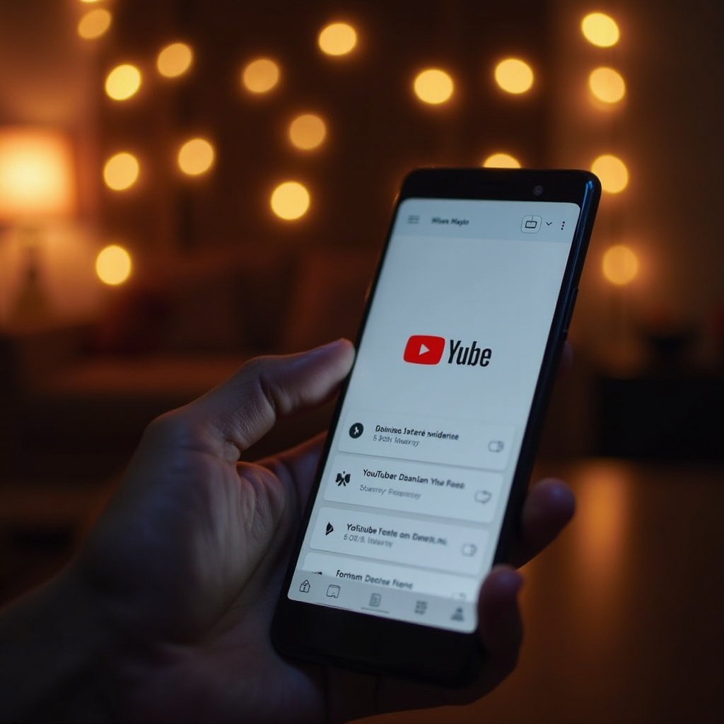 bloquear la pantalla mientras ves YouTube en Android