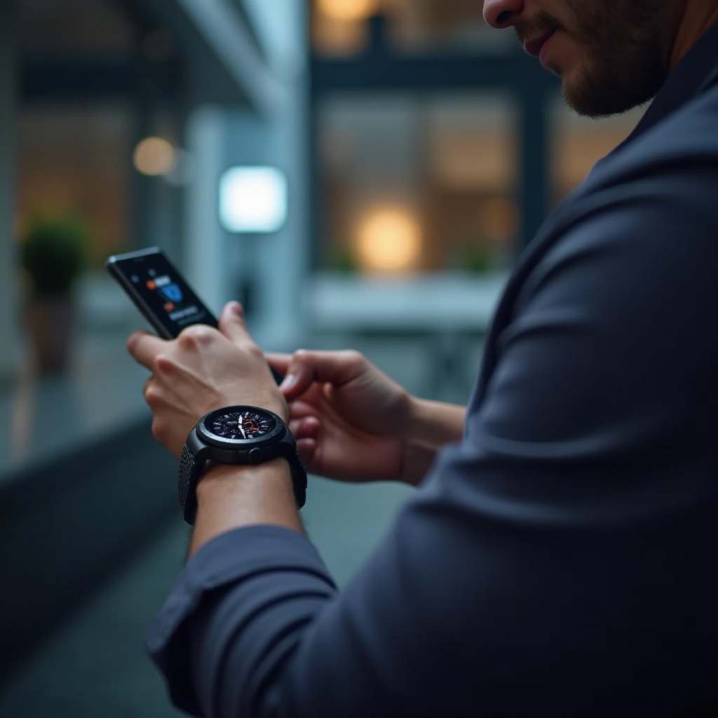 cómo encontrar mi reloj inteligente Samsung