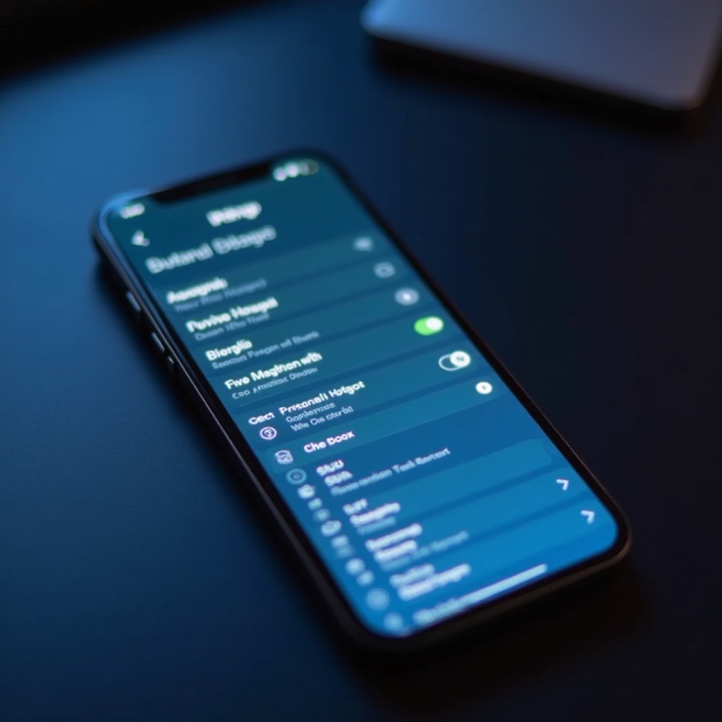 nawala ang personal na hotspot ng iphone