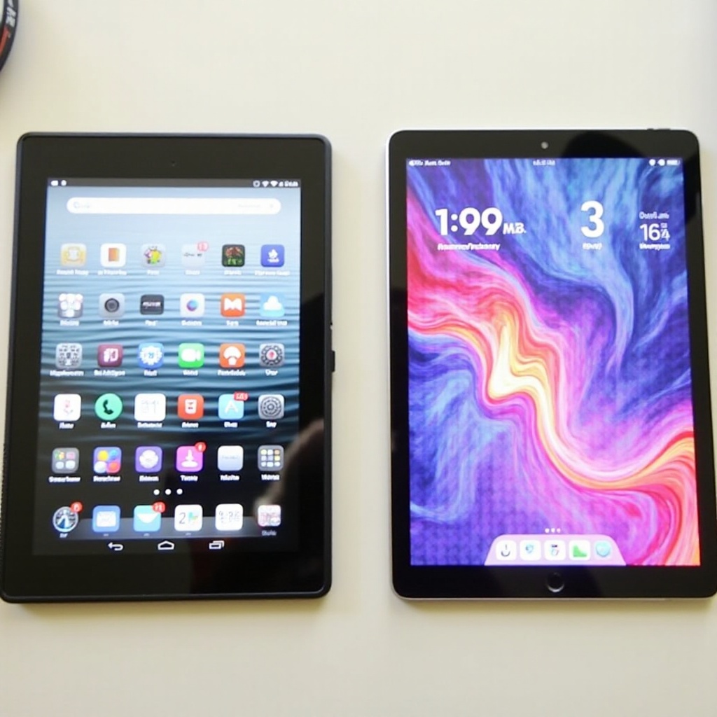 fire tablet vs ipad